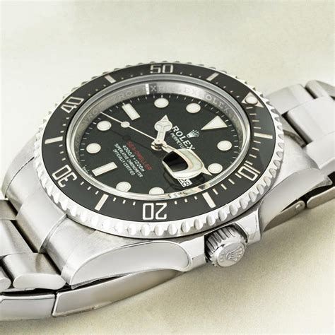 2021 rolex sea-dweller red writing|rolex red writing on dial.